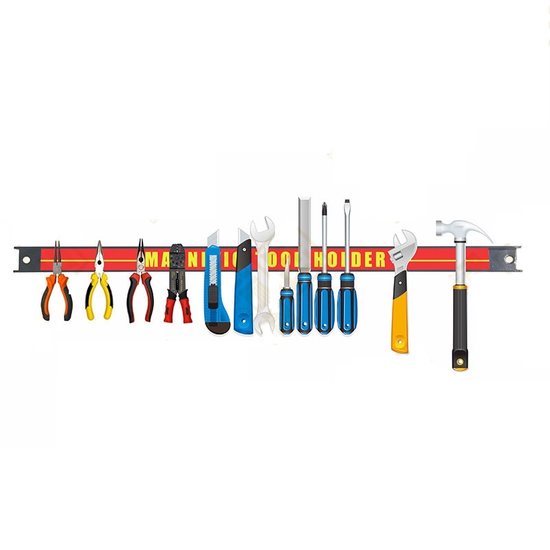 Magnetic Wall Tool Holder Bar